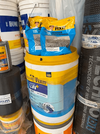 Dr. Fixit LW+ 101 tonic for cement and powder waterproof bags